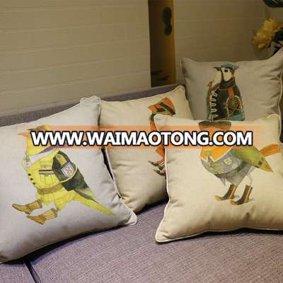 certification design digital printing plain custom cushion cover