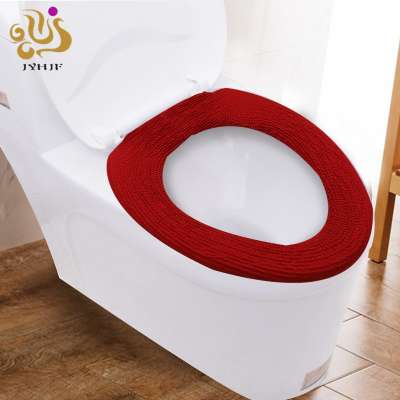 JYH factory Price washable toilet seat cover/warm soft toilet seat cushion